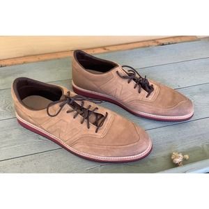 Size 14 D New Balance MD 1100 Suede Oxford Tan Shoes